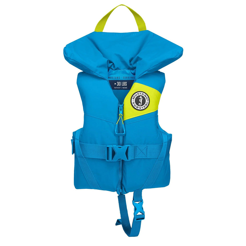 Mustang Lil&#39; Legends Infant Foam Vest - Azure (Blue)