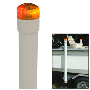 C.E. Smith 40" Post Guide-On With L.E.D. Lighted Posts