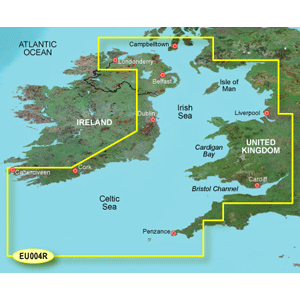 Garmin BlueChart&reg; g3 HD - HXEU004R - Irish Sea - microSD&trade;/SD&trade;