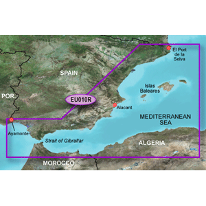 Garmin BlueChart&reg; g3 HD - HXEU010R - Spain Mediterranean Coast - microSD&trade;/SD&trade;