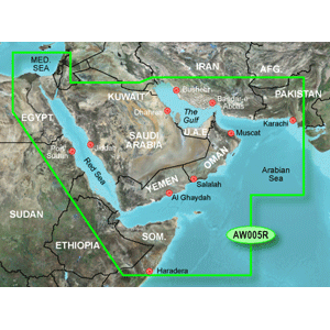 Garmin BlueChart&reg; g3 HD - HAW005R - The Gulf &amp; Red Sea - microSD&trade;/SD&trade;