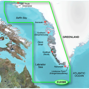 Garmin BlueChart&reg; g3 HD - HEU064R - Greenland - microSD&trade;/SD&trade;