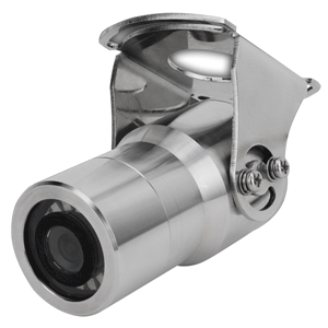 Iris 316 Stainless Steel Marine Camera  - TVL - Wide Angle - Reversible - Nitrogen Purged - Infrared