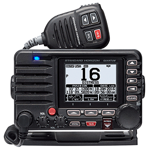 Standard Horizon Quantum GX6000 25W Commercial Grade Fixed Mount VHF w/NMEA 2000, Integrated AIS receiver, &amp; Speaker Mic