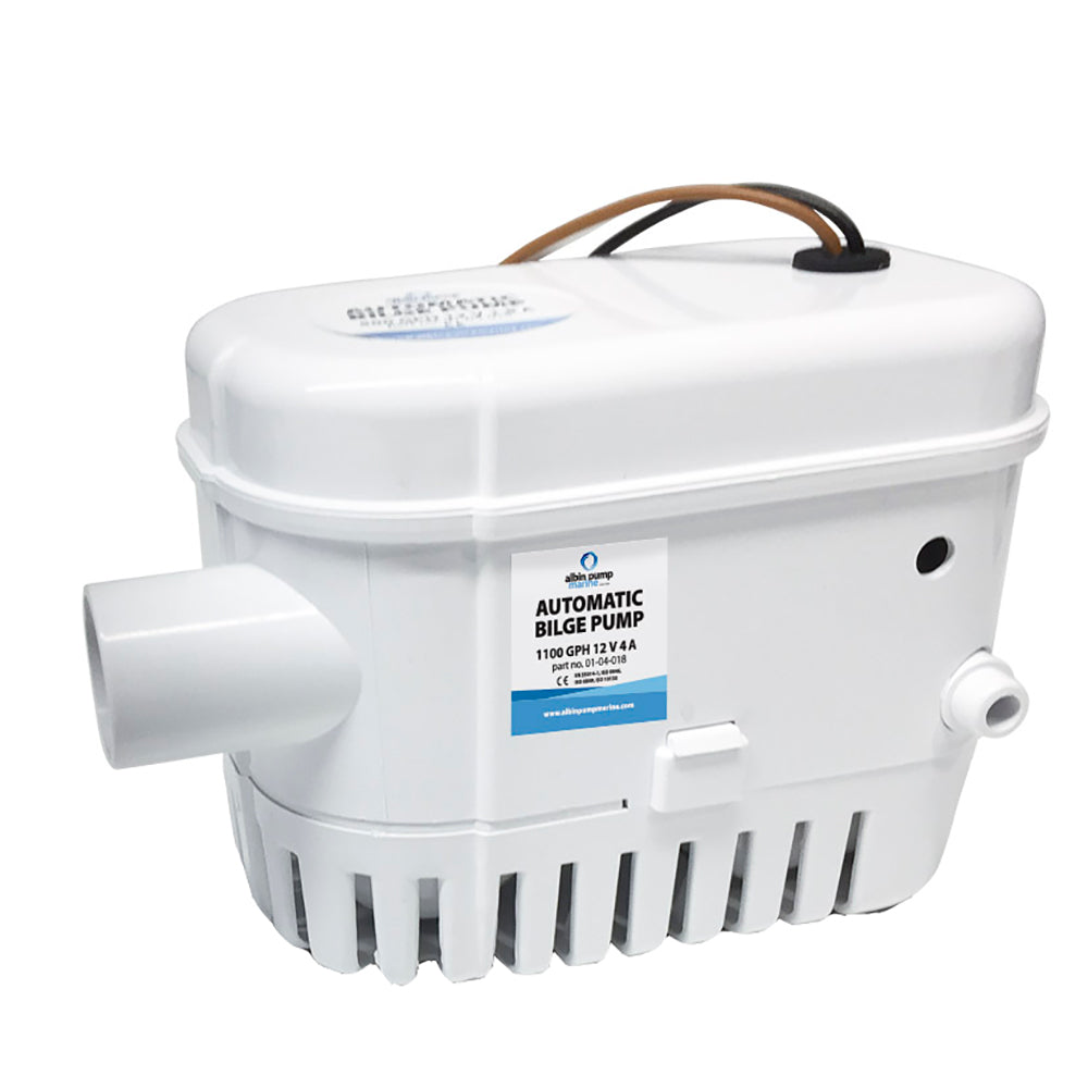 Albin Group Automatic Bilge Pump 1100 GPH - 12V