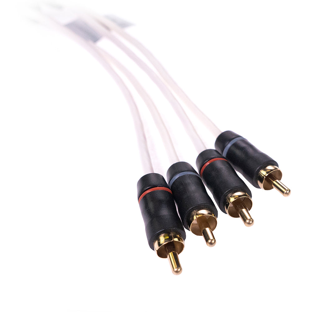 Fusion Performance RCA Cable - 4 Channel - 6&#39;