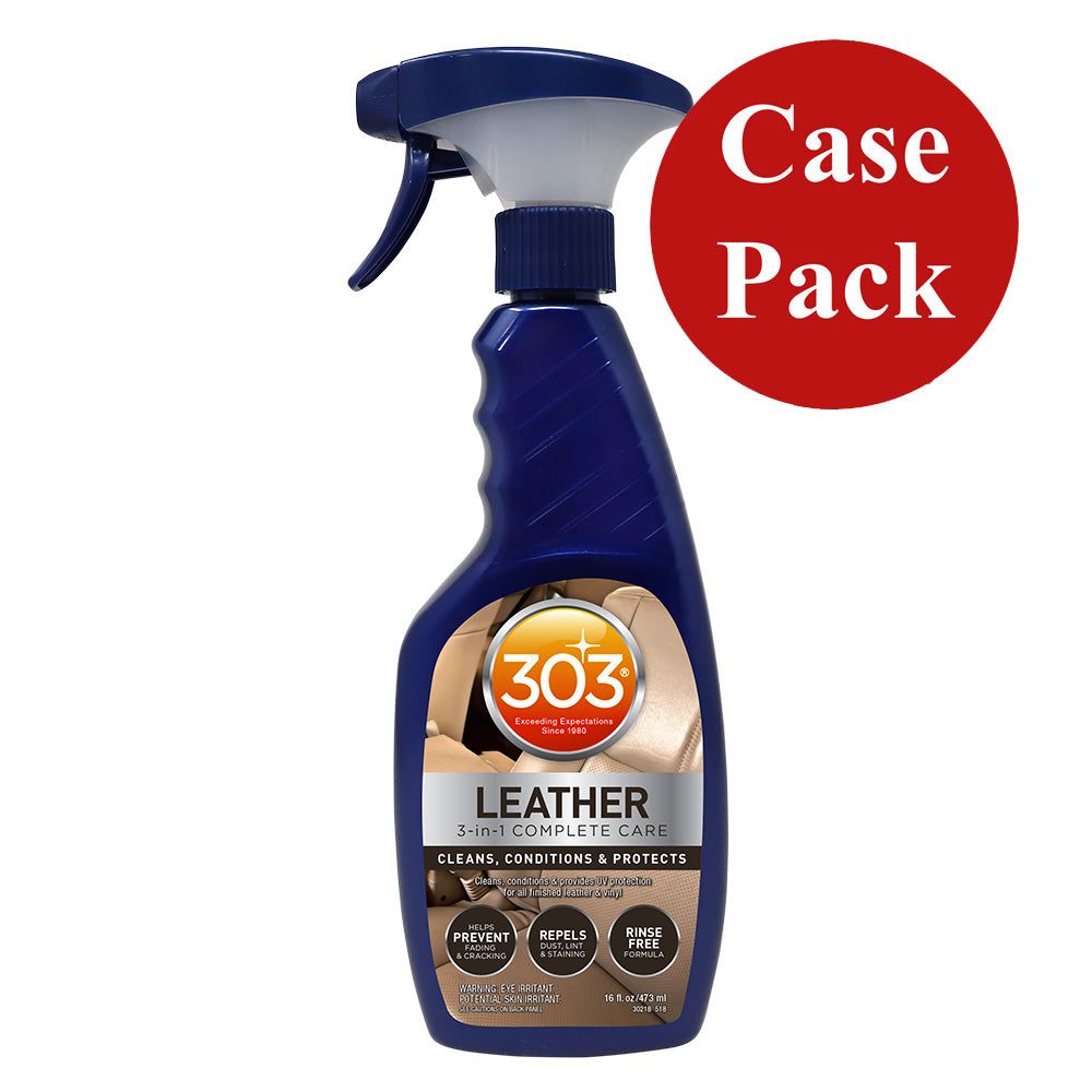 303 Automotive Leather 3-In-1 Complete Care - 16oz *Case of 6*