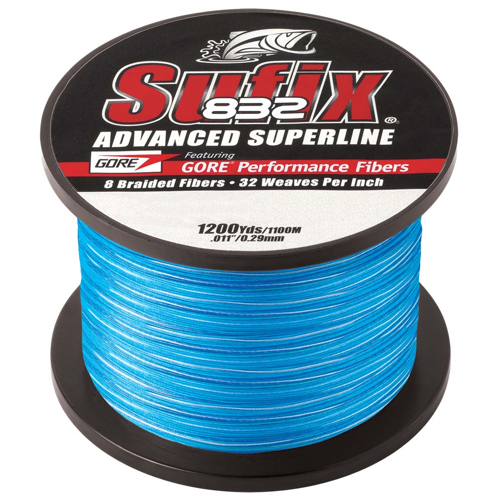 Sufix 832&reg; Advanced Superline&reg; Braid - 20lb - Coastal Camo - 1200 yds