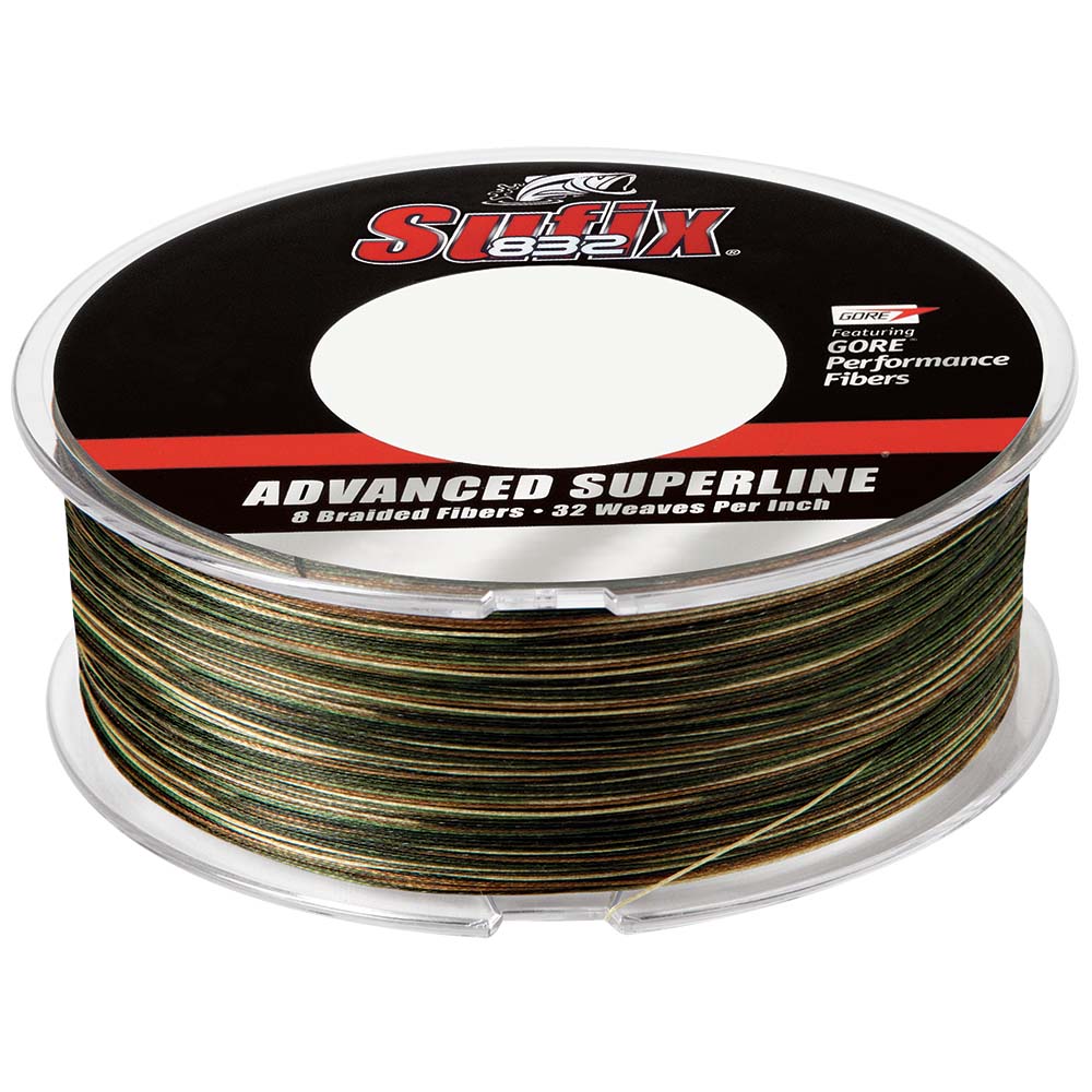 Sufix 832&reg; Advanced Superline&reg; Braid - 30lb - Camo - 600 yds